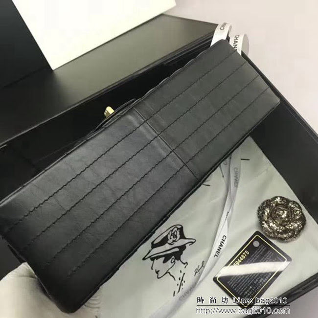 香奈兒CHANEL V226進口大象紋胎牛皮單肩斜挎鏈條包 DSC2029
